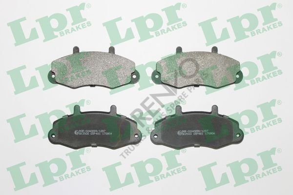 Ford Transit 1991-2000 Arası 2.5 DI Ön Balata LPR Marka