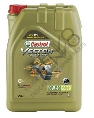 10W40 C VECTON LONG DRAIN -E/E9 20 L TU CASTROL C VECTON LONG DRAIN 10W40 -E/E9 20 LT