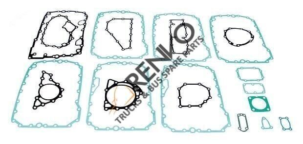 RENAULT TRUCKS DAF IVECO MAN ŞANZUMNA  16S 151, 16S 181, 16S 221, 16S 220 CONTA TAKIMI        OEM : 5001843157, 81966016000, 93161691, 1289527, ZF 1315298001, ELRING 724.430 ZU966016000, BC467K263AA, 9P924150, 0001132111, 99707307822, K2001585