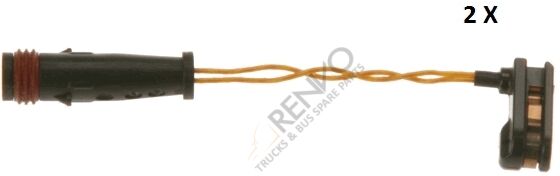 Mercedes Vito 2003-2007 Arası 110 CDI Arka Balata Fişi TRW Marka