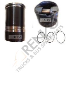 4390100122 KIT DE ANÉIS DE PISTÃO MANGA 122Ø 3,5X2,50X4,00 LIEBHERR