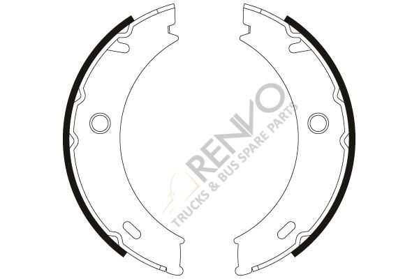 Mercedes Sprinter 1995-2012 Arası 314 Arka Fren Pabuçlu Balata TRW Marka