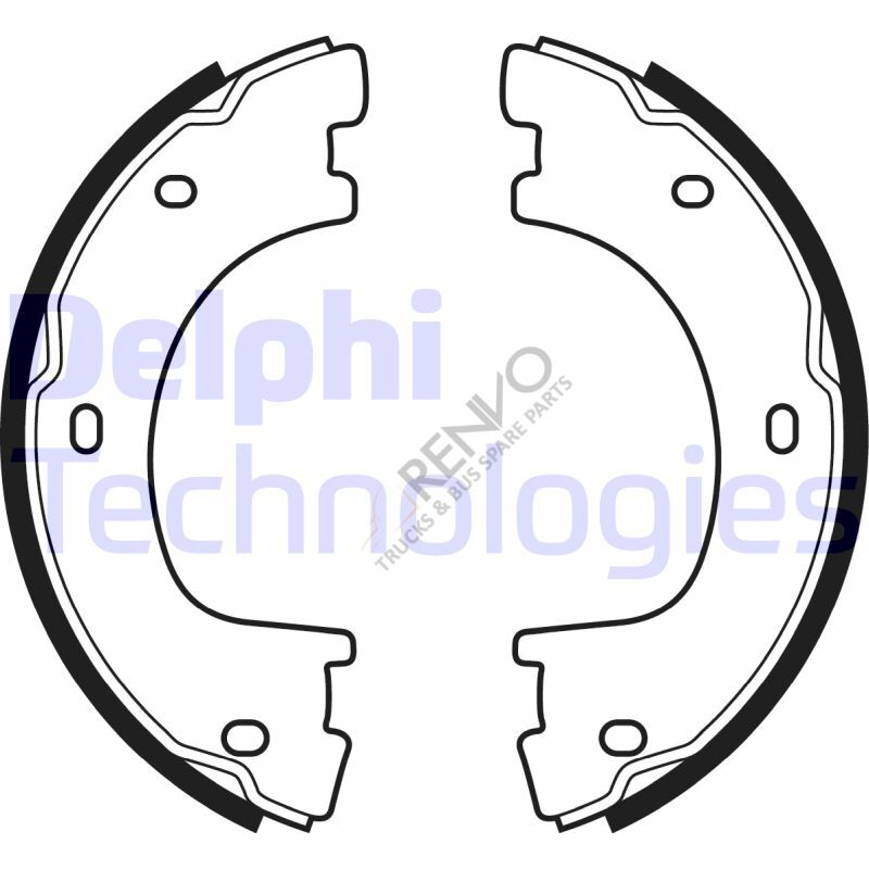 Mercedes Sprinter 2006-2010 Arası 319 CDI / BlueTEC 4x4 Fren Pabuçlu Balata Delphi Marka