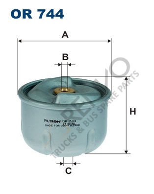 Ford Transit 2006-2014 Arası 2.4 TDCi 4x4 Yağ Filtresi Filtron Marka