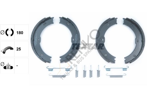 Mercedes Sprinter 2006-2010 Arası 319 CDI / BlueTEC Fren Pabuçlu Balata Textar Marka