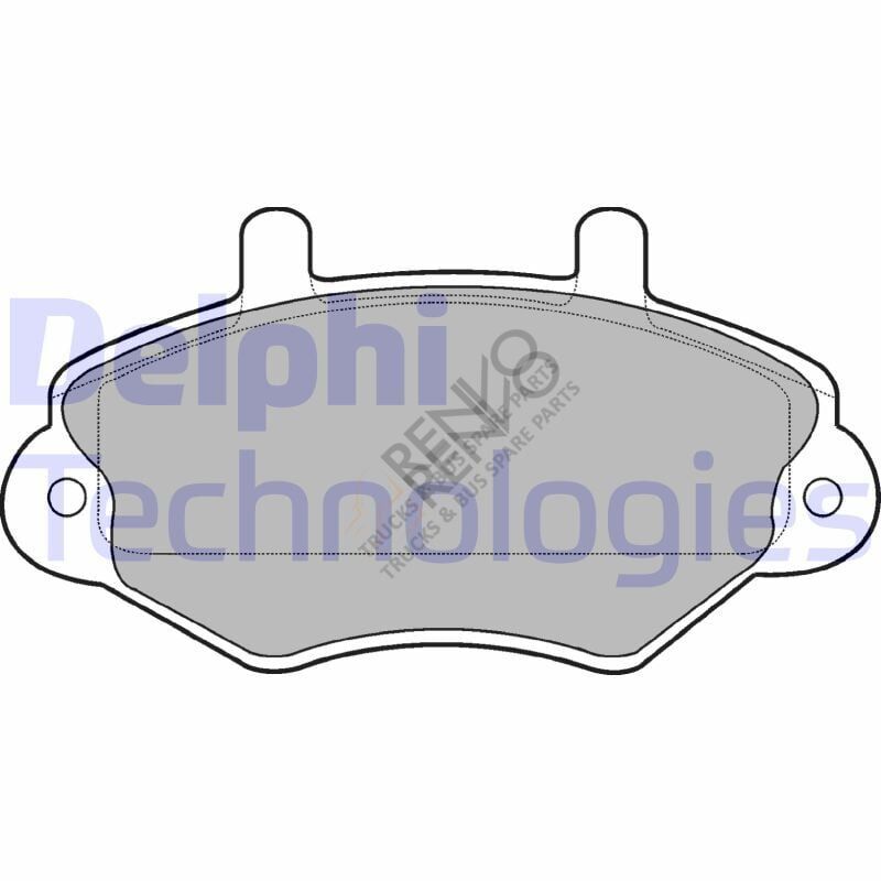 Ford Transit 1994-2000 Arası 2.0 Ön Balata Delphi Marka