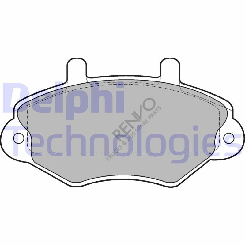 Ford Transit 1994-2000 Arası 2.0 Ön Balata Delphi Marka