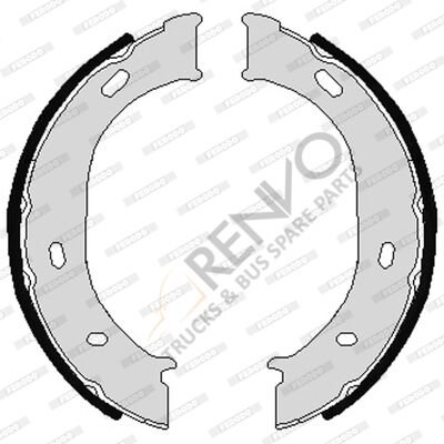 Mercedes Sprinter 1995-2006 Arası 212 D Arka Fren Pabuçlu Balata Ferodo Marka