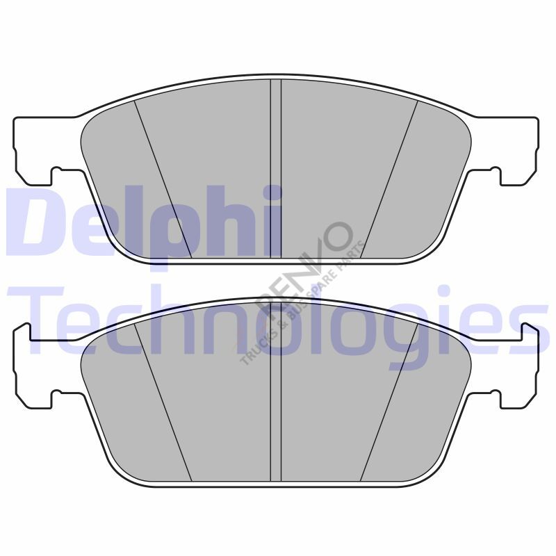 Ford Transit Connect 2013-2017 Arası 1.6 TDCi Ön Balata Delphi Marka