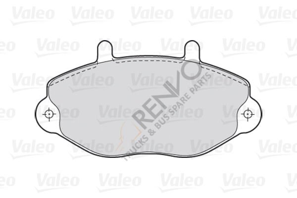 Ford Transit 1991-2000 Arası 2.5 DI Ön Balata Valeo Marka