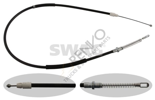 Mercedes Sprinter 2006-2010 Arası 513 CDI 4x4 Arka Sağ-Sol Uyumlu El Fren Teli Swag Marka