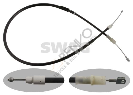 Mercedes Sprinter 2006-2010 Arası 318 CDI Arka Sağ-Sol Uyumlu El Fren Teli Swag Marka