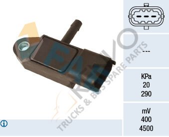 Ford Transit 2006-2014 Arası 2.4 TDCi RWD Map Sensörü FAE Marka