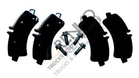 MERCEDES SPRINTER 516 VW CRAFTER ÇIFT ÇEKER ARKA FREN BALATASI       OEM : A0044208120, BEŞER 3963, 4550352010,0054207420