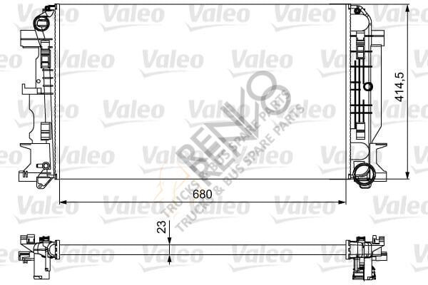 Mercedes Sprinter 2006-2010 Arası 213 CDI Su Radyatörü Valeo Marka