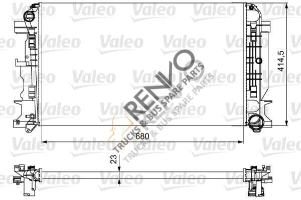 Mercedes Sprinter 2006-2010 Arası 211 CDI Su Radyatörü Valeo Marka