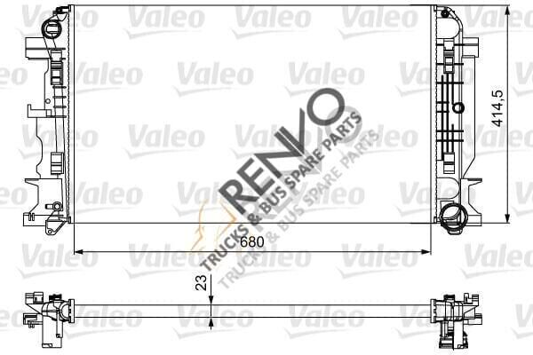 Mercedes Sprinter 2006-2010 Arası 211 CDI Su Radyatörü Valeo Marka
