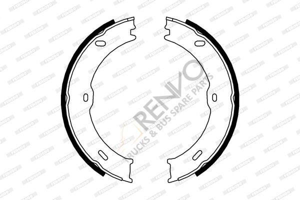 Mercedes Sprinter 2006-2010 Arası 319 CDI / BlueTEC Arka Fren Pabuçlu Balata Ferodo Marka