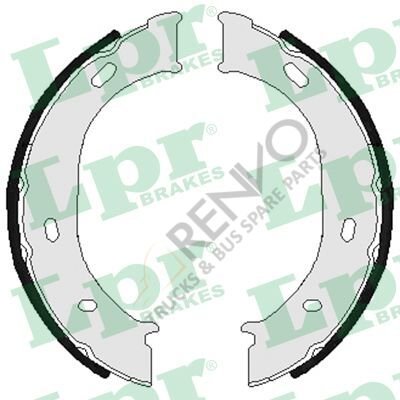 Mercedes Sprinter 1995-2006 Arası 212 D Arka Fren Pabuçlu Balata LPR Marka