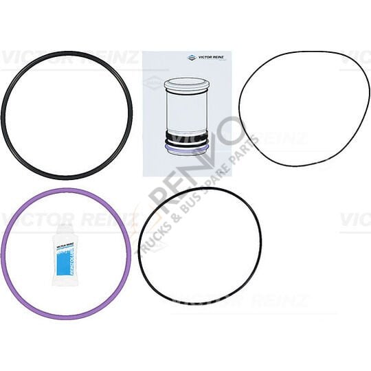 157692603, 271 156-2, 2711562 Volvo TD120 GOMLEK LASTIGI 4 PARÇA