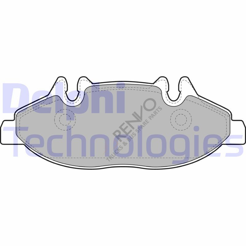 Mercedes Vito 2003-2007 Arası 122 CDI Ön Balata Delphi Marka