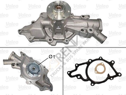 Mercedes Sprinter 1996-2006 Arası 416 CDI Devirdaim Su Pompası Valeo Marka
