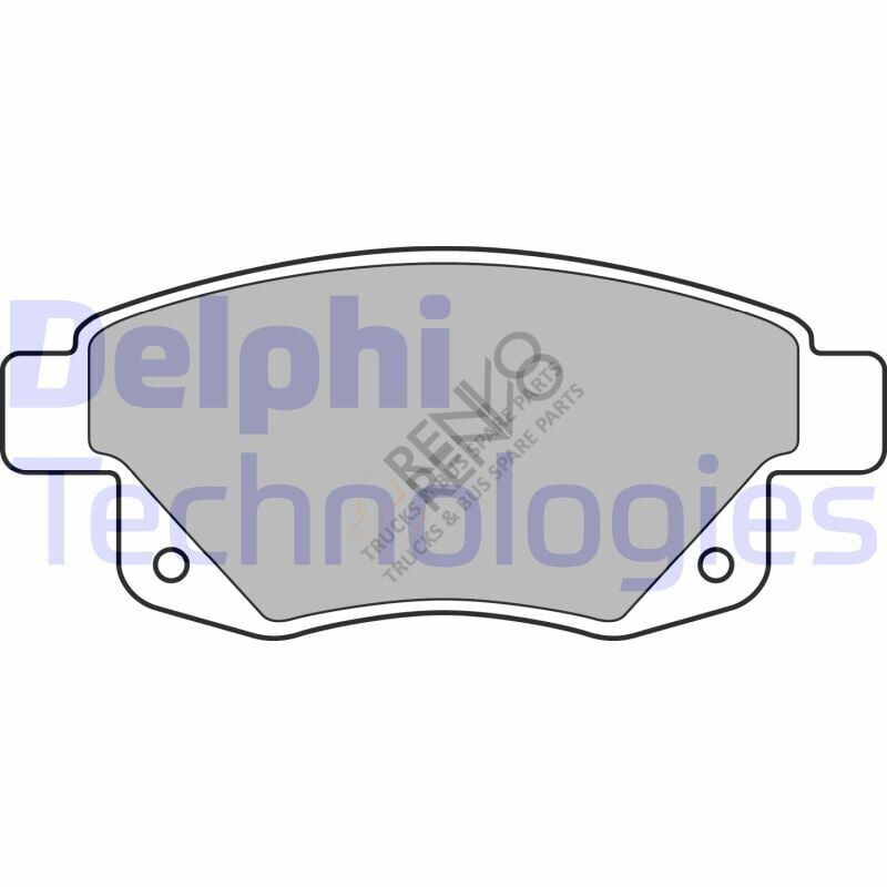 Ford Transit 2006-2014 Arası 2.2 TDCi 4x4 Arka Balata Delphi Marka