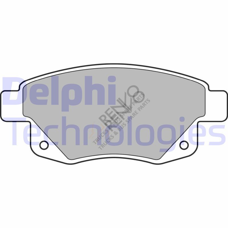 Ford Transit 2006-2014 Arası 2.2 TDCi RWD Arka Balata Delphi Marka