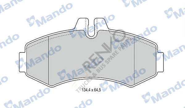 Mercedes Vito 1997-2003 Arası 110 D 2.3 Ön Balata Mando Marka
