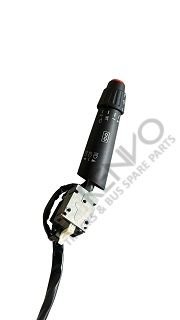 0085450124-A0075458224, A0075453124, Q7332022000  Sinyal Kolu MERCEDES BENZ  Axor, Actros, Travego, 403 Y.M  - SİYAH W. FLASHER SWİTCH