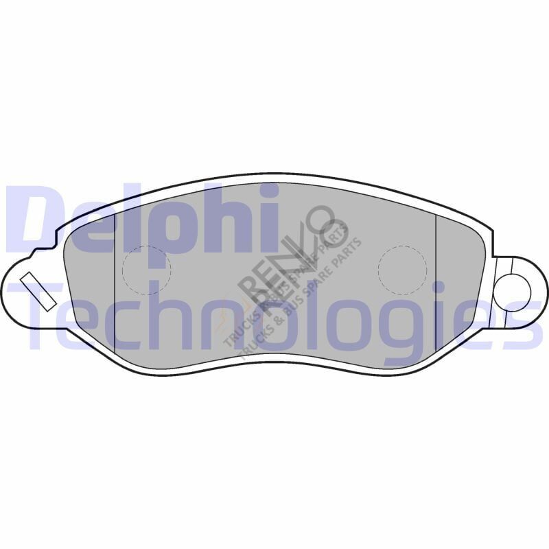 Ford Transit 2000-2006 Arası 2.0 DI Ön Balata Delphi Marka