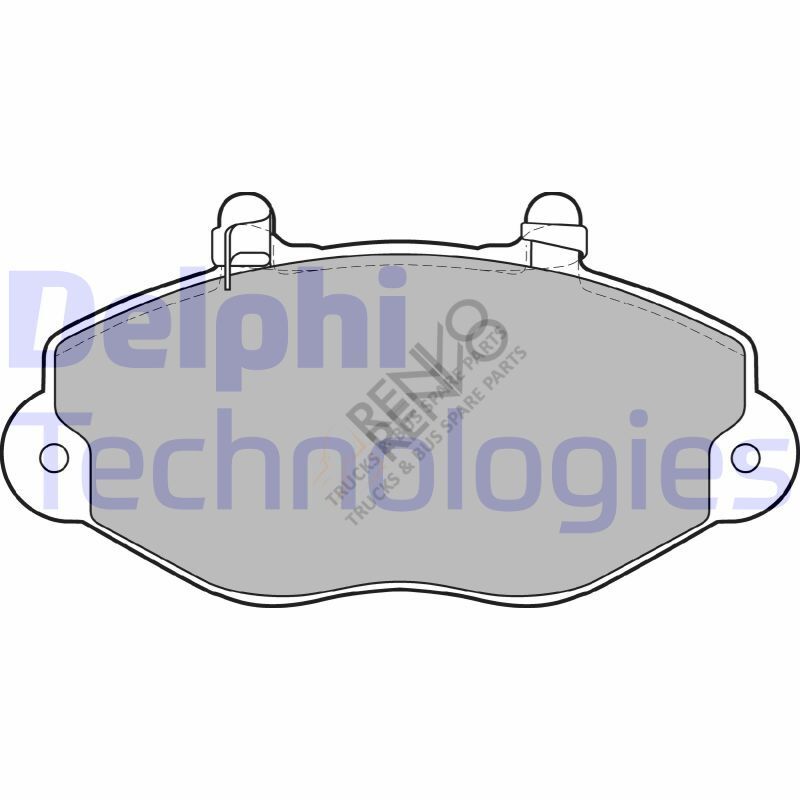 Ford Transit 1994-2000 Arası 2.0 Ön Balata Delphi Marka