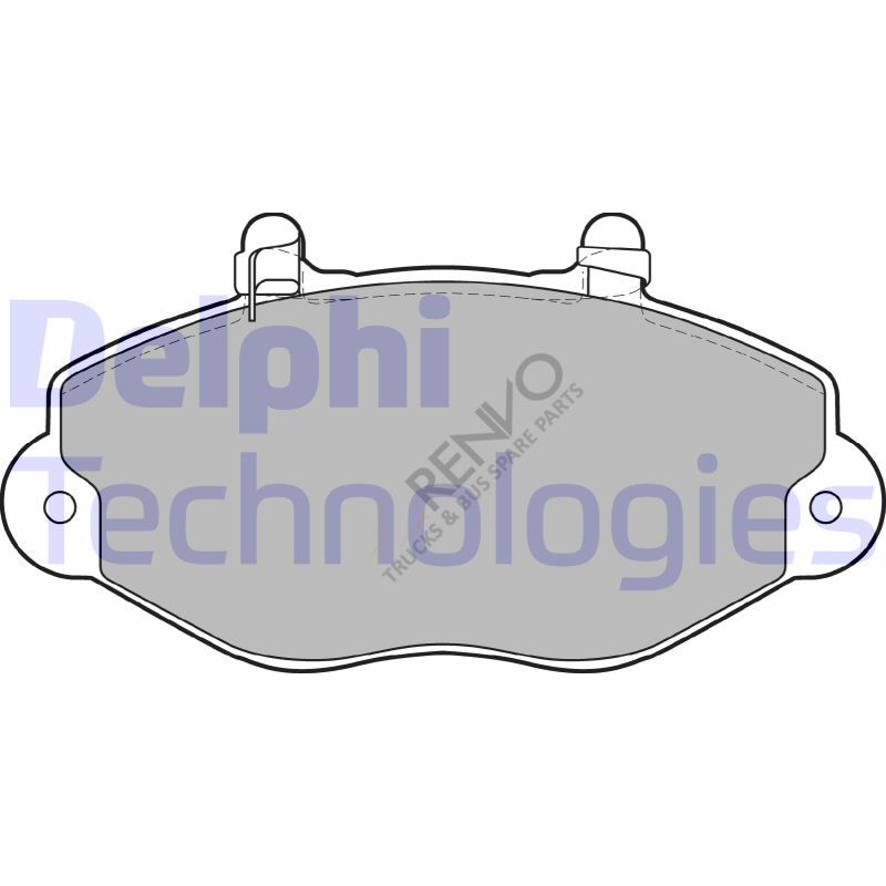 Ford Transit 1991-2000 Arası 2.5 TD Ön Balata Delphi Marka