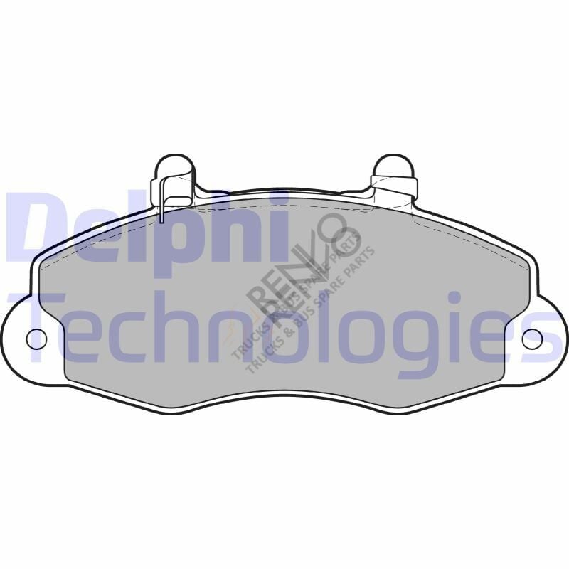 Ford Transit 1994-2000 Arası 2.0 Ön Balata Delphi Marka