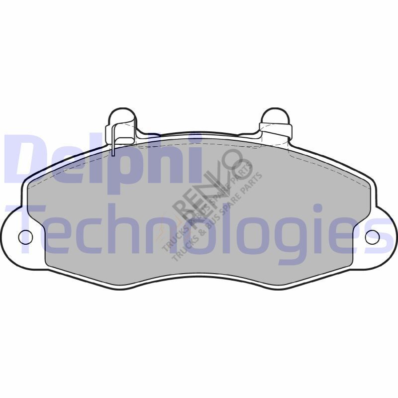 Ford Transit 1985-1992 Arası 2.5 D Ön Balata Delphi Marka