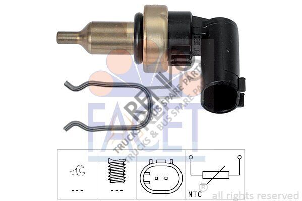 Mercedes Sprinter 2006-2010 Arası 319 CDI / BlueTEC Hararet Müşürü Facet Marka