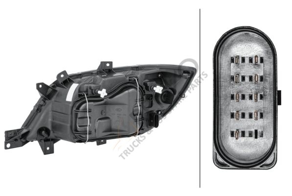 Mercedes Sprinter 1995-2006 Arası 214 Sağ Far Hella Marka
