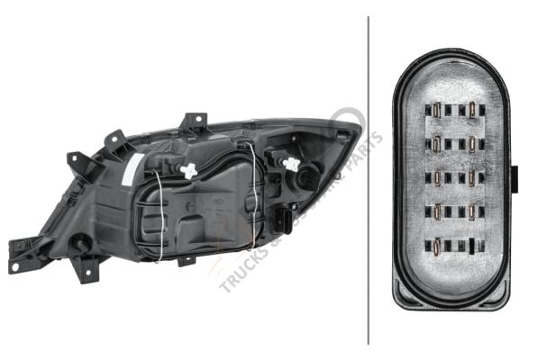 Mercedes Sprinter 1995-2012 Arası 314 Sağ Far Hella Marka