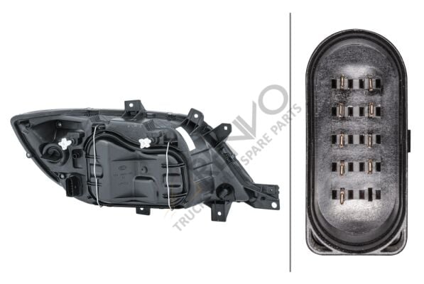 Mercedes Sprinter 1995-2006 Arası 214 Sol Far Hella Marka