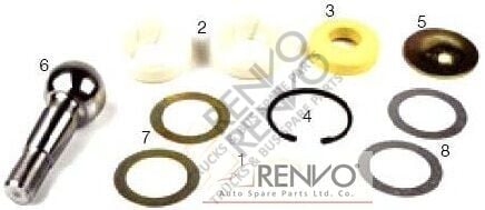 5001832613 REPAİR KİT FOR AXLE ROD