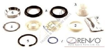 5000819414 AXLE RADİUS ROD REPAİR KİT