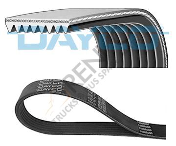 7421190804 KANALLI KAYIŞ 8PK1435 DAYCO-RENAULT TRUCKS-VOLVO- CUMMIS
