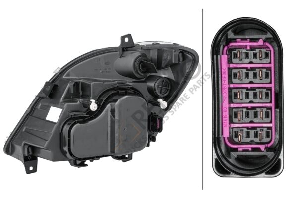 Mercedes Sprinter 2006-2010 Arası 318 CDI Sağ Far Hella Marka