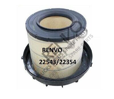 0040942404 HAVA FİLTRESI MERCEDES AXOR-ACTROS MP2-MP3-SUMITOMO KIT-İÇ VE DIŞ