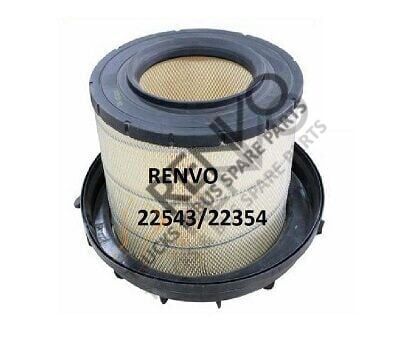 0040942404 HAVA FİLTRESI MERCEDES AXOR-ACTROS MP2-MP3-SUMITOMO KIT-İÇ VE DIŞ