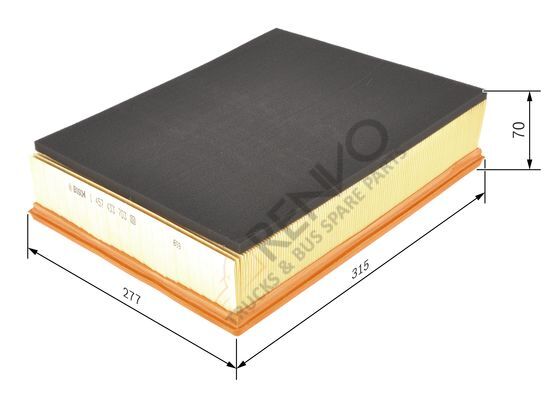 Mercedes Sprinter 1995-2006 Arası 208 D Hava Filtresi Bosch Marka