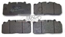 29158/A0044207020/3057008500/1105625-1008452/84 386 SAF-FREUHAUF-SCHMITZ CARGOBULL -SCHWARZMÜLLER- PASTILHA DE FREIO MERCEDES