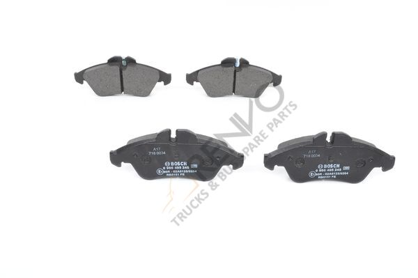 Mercedes Vito 1996-2003 Arası V 230 Ön Balata Bosch Marka