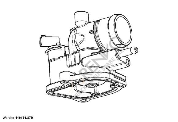 Mercedes Vito 1996-2003 Arası V 220 CDI Termostat BorgWarner (Wahler) Marka