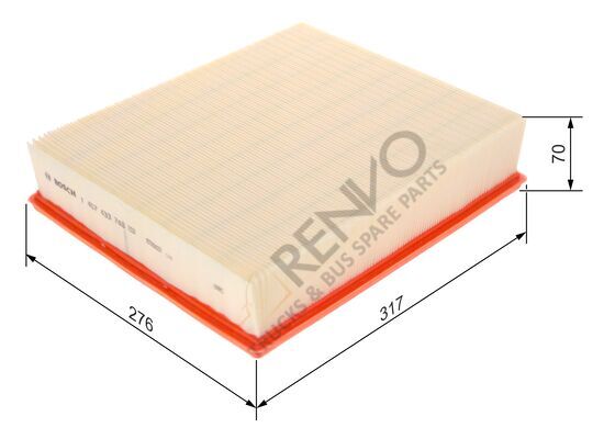 Mercedes Sprinter 1995-2006 Arası 210 D Hava Filtresi Bosch Marka